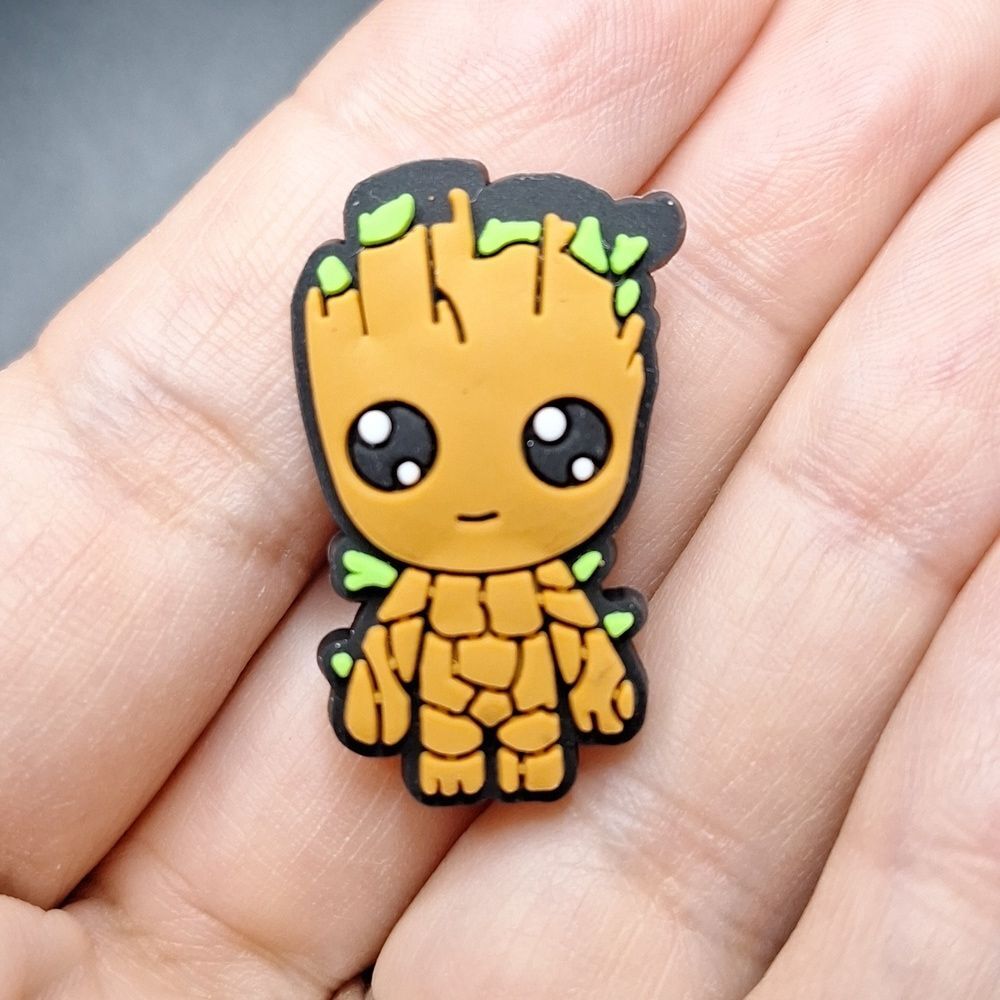 Baby Groot Guardians of the galaxy jibbit croc shoe charm